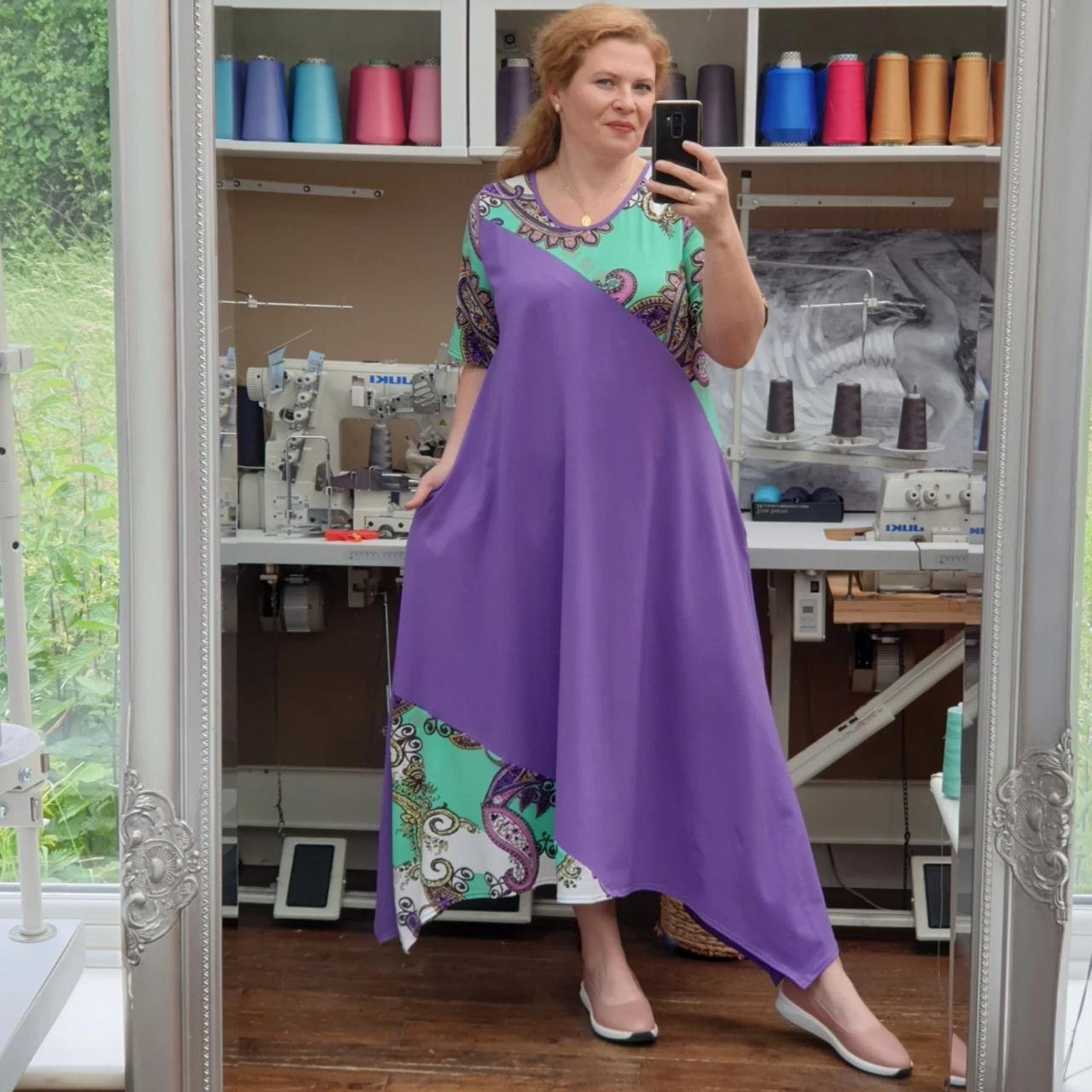 Plus size cotton jersey dresses