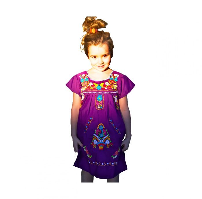 Purple mexican dresses