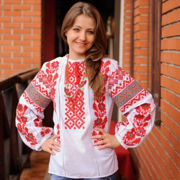 Embroidered ukrainian dresses