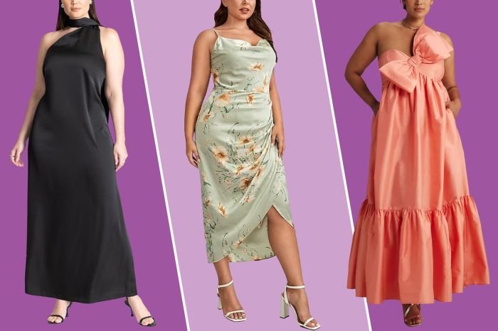 Plus size dresses for wedding guests canada