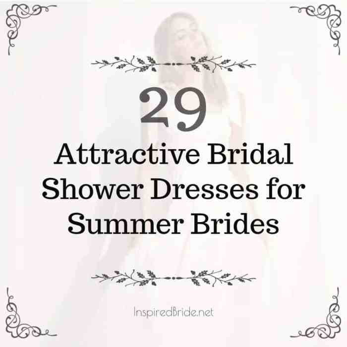 Cute summer dresses for bridal shower