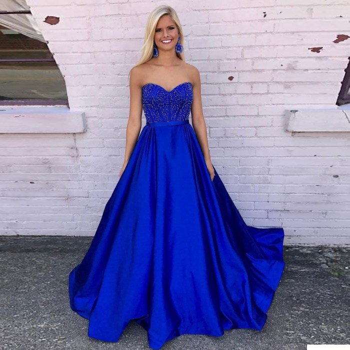 Royal blue homecoming dresses amazon