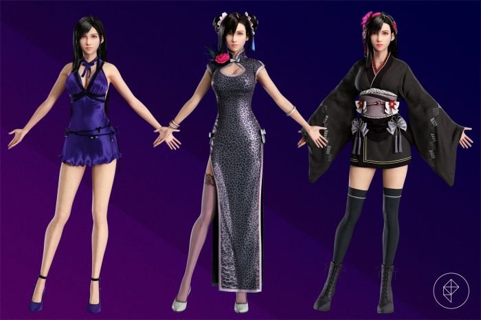 Final fantasy 7 remake all dresses