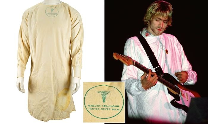 Why kurt cobain wore dresses