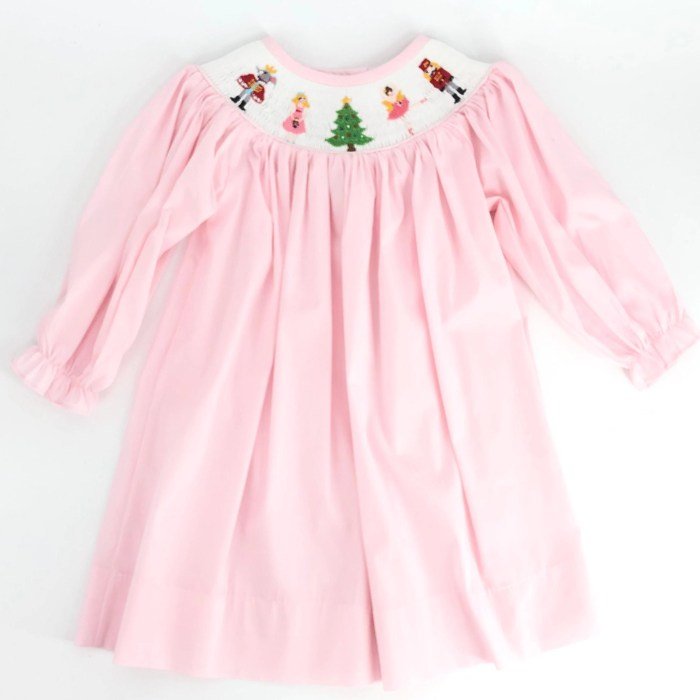 Nutcracker smocked dresses