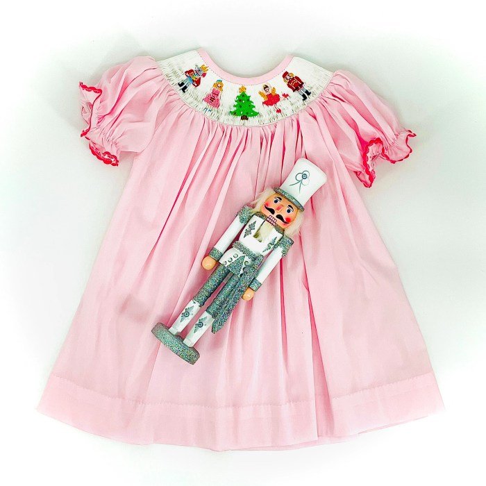 Nutcracker smocked dresses