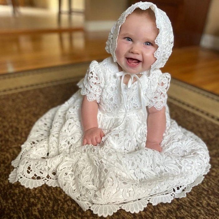 Heirloom baptism dresses