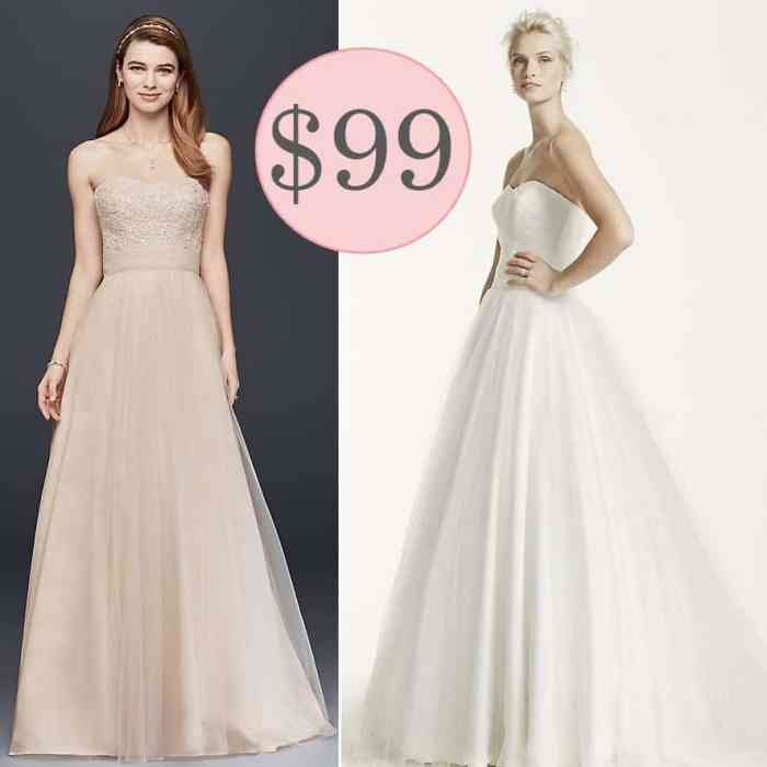 Sample wedding dresses sale online