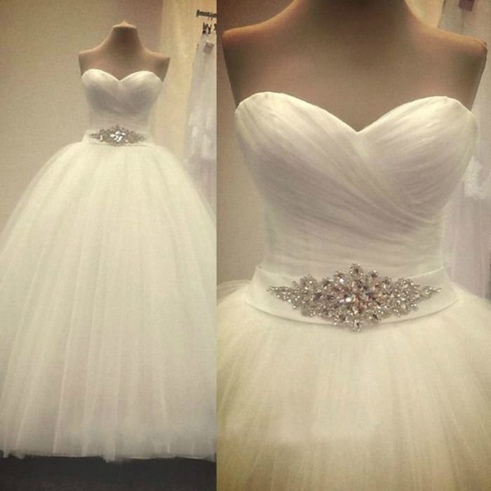 Ivory tulle dresses