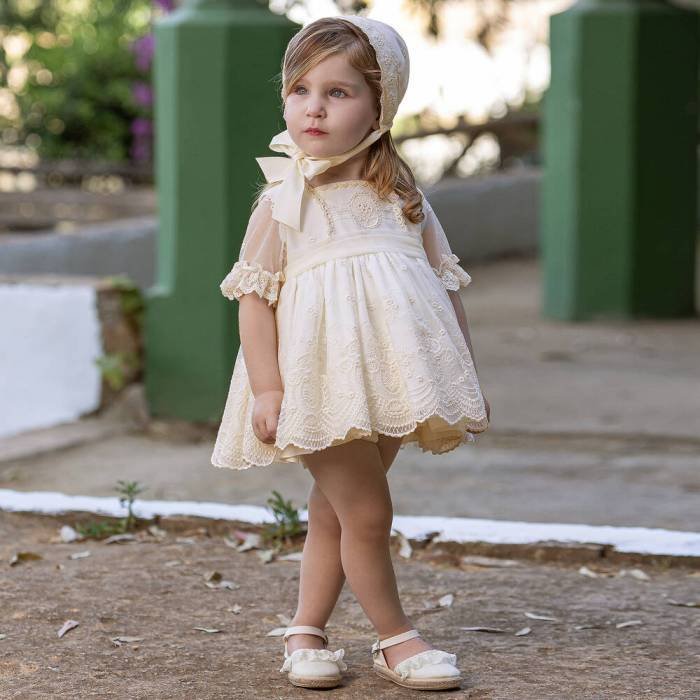 Ivory tulle dresses